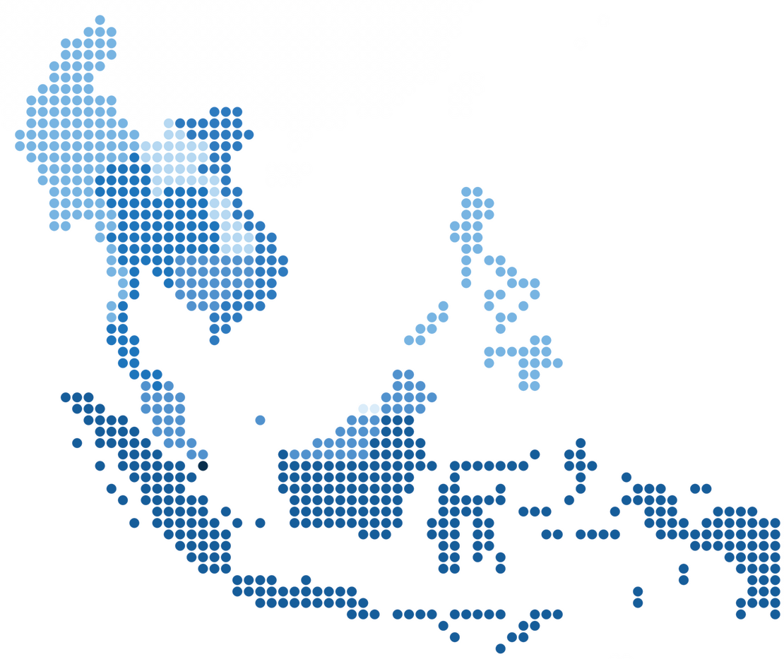 Southeast Asia Vector Map